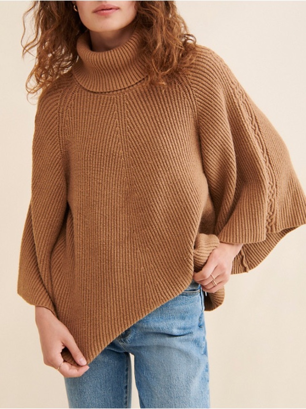 Anthropologie Kali Poncho Sweater Size X-Small/Small